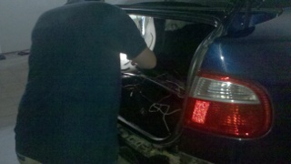 Instalando sensores de Estacionamiento. Altea Service