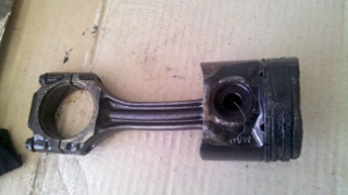 Piston "Chamuscado". Leon TDI